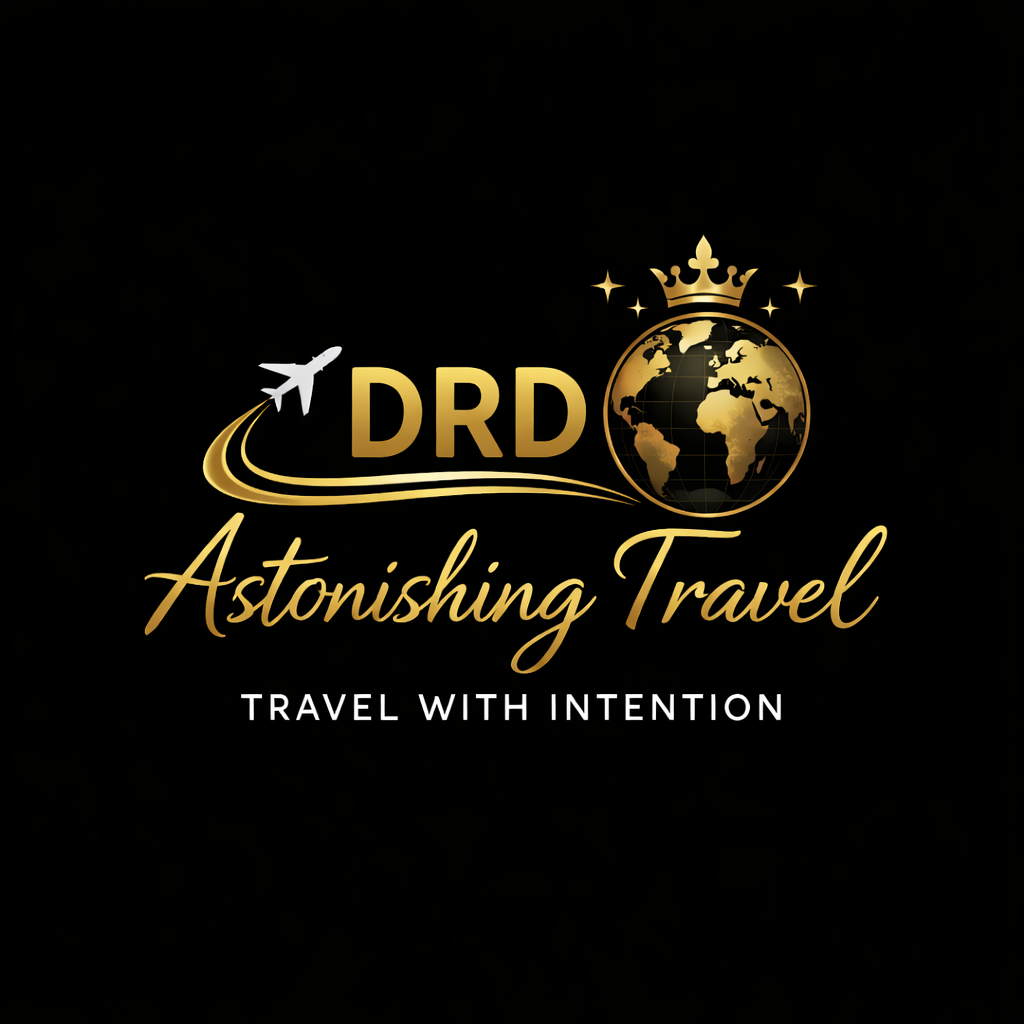DRD Astonishing Travel - Horizontal Logo